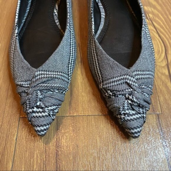 Maje Prince De Galles Checked Flats In Carreaux Size 7 - Picture 5 of 12